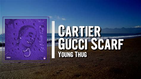 young thug gucci scarf|cartier gucci scarf.